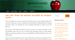 Desktop Screenshot of montgomerycommunitycollege.org